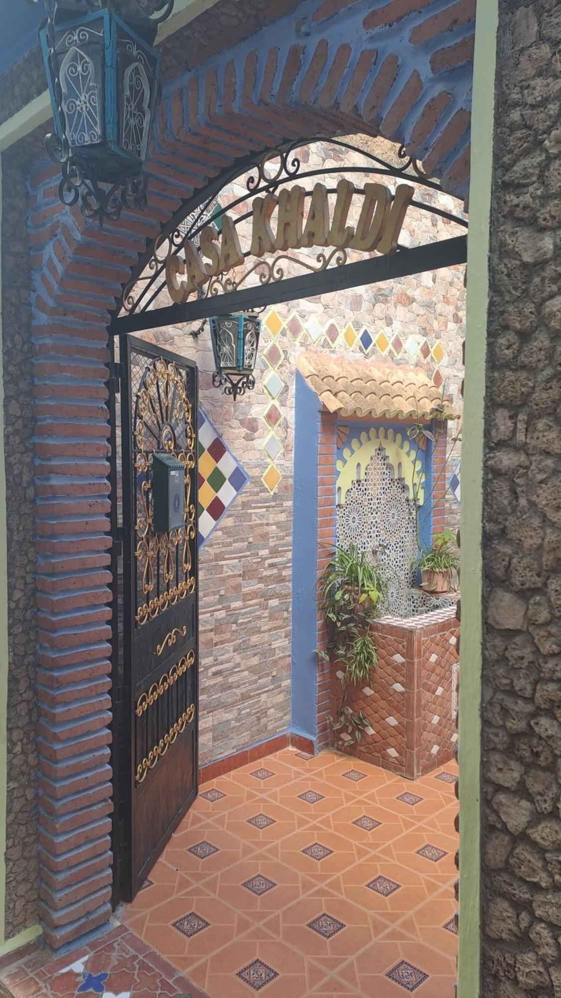 Hotel Casa Khaldi Chefchaouen Buitenkant foto
